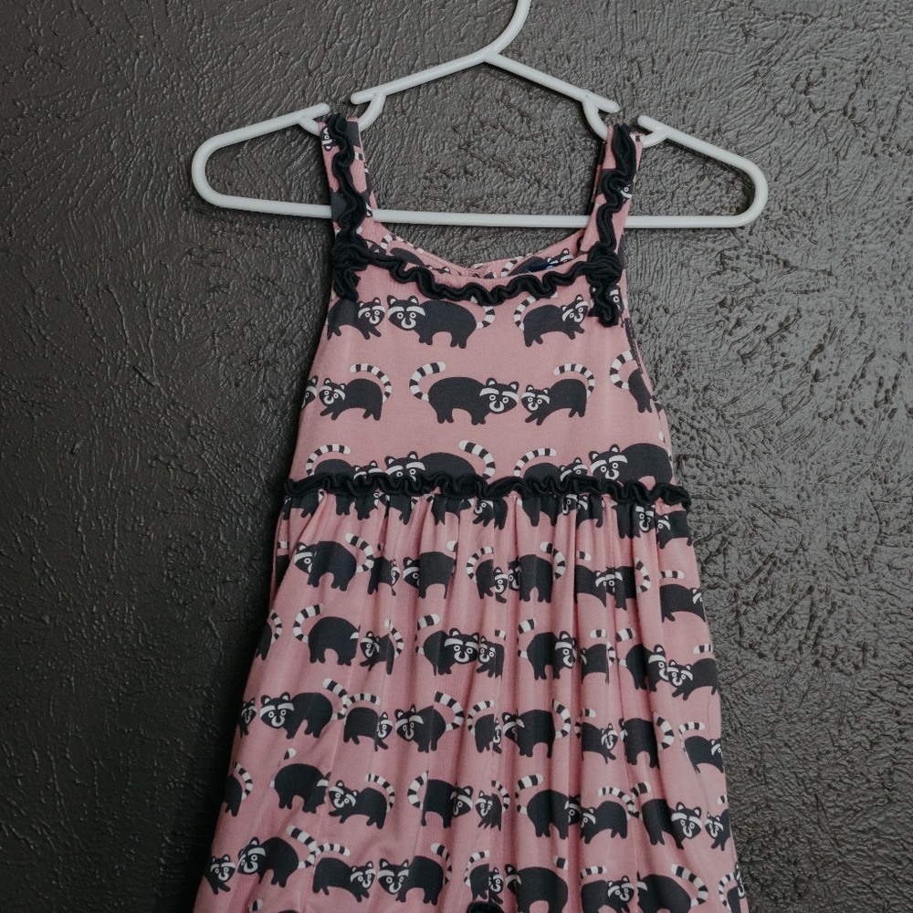 KicKee Pants raccoon dress *NEVER WORN*